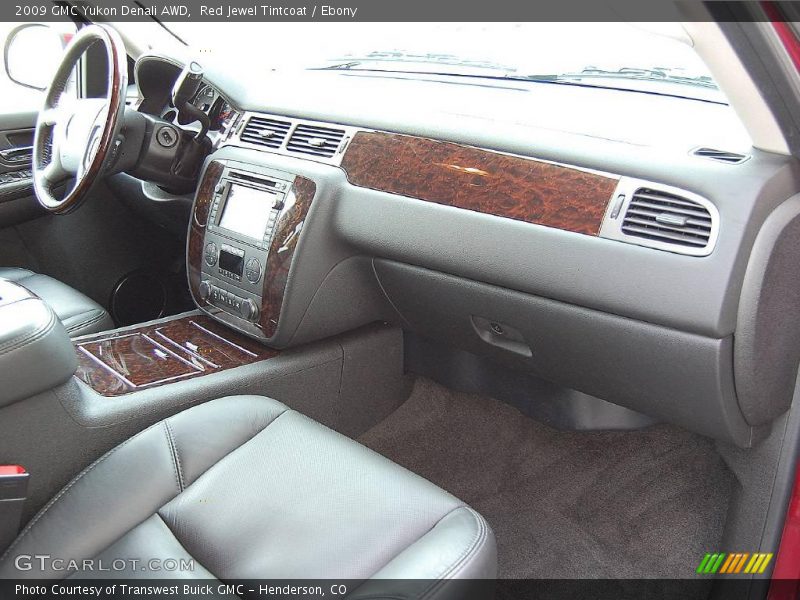 Red Jewel Tintcoat / Ebony 2009 GMC Yukon Denali AWD