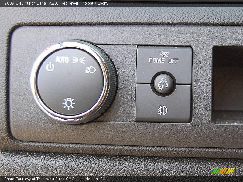 Red Jewel Tintcoat / Ebony 2009 GMC Yukon Denali AWD