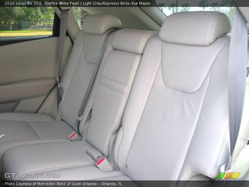 Starfire White Pearl / Light Gray/Espresso Birds-Eye Maple 2010 Lexus RX 350