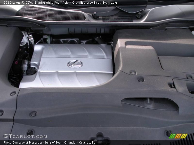 Starfire White Pearl / Light Gray/Espresso Birds-Eye Maple 2010 Lexus RX 350