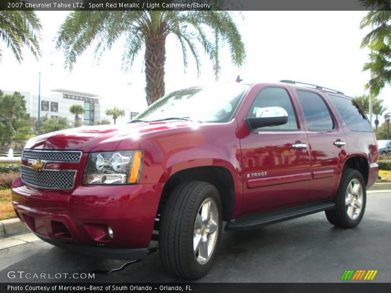 Sport Red Metallic / Light Cashmere/Ebony 2007 Chevrolet Tahoe LTZ