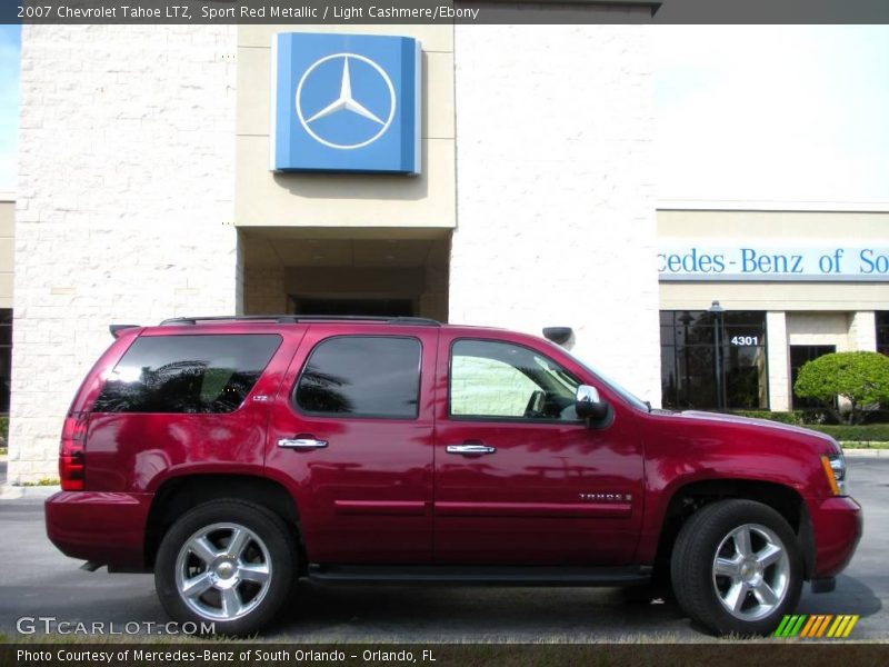 Sport Red Metallic / Light Cashmere/Ebony 2007 Chevrolet Tahoe LTZ