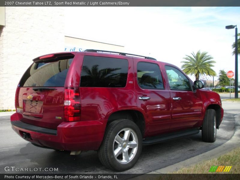 Sport Red Metallic / Light Cashmere/Ebony 2007 Chevrolet Tahoe LTZ