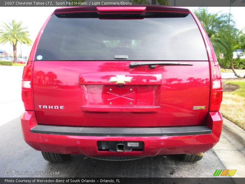 Sport Red Metallic / Light Cashmere/Ebony 2007 Chevrolet Tahoe LTZ