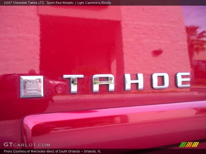 Sport Red Metallic / Light Cashmere/Ebony 2007 Chevrolet Tahoe LTZ