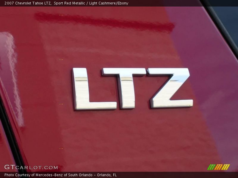 Sport Red Metallic / Light Cashmere/Ebony 2007 Chevrolet Tahoe LTZ