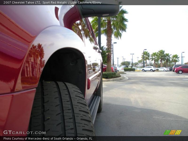 Sport Red Metallic / Light Cashmere/Ebony 2007 Chevrolet Tahoe LTZ