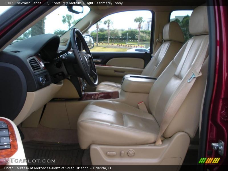 Sport Red Metallic / Light Cashmere/Ebony 2007 Chevrolet Tahoe LTZ