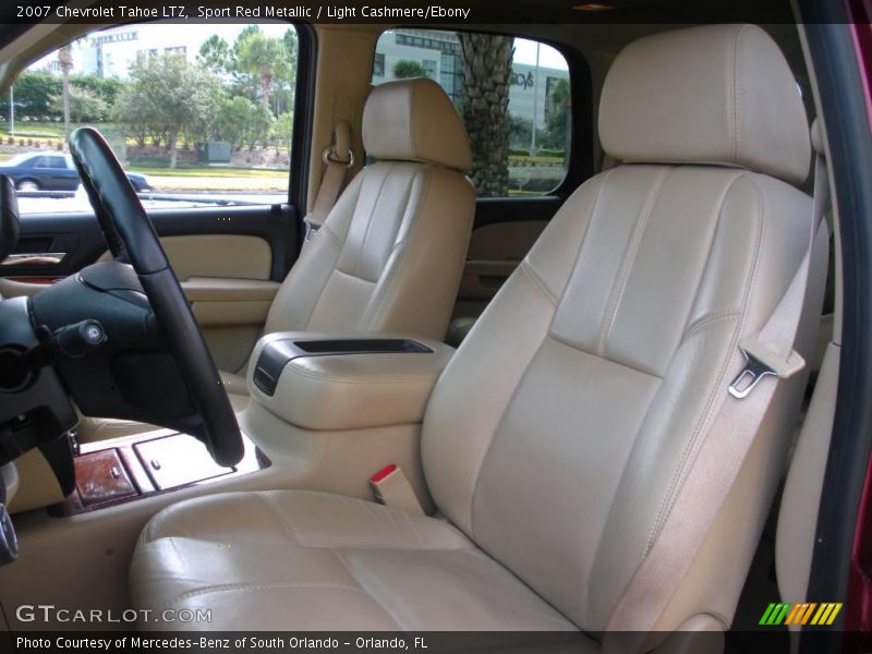 Sport Red Metallic / Light Cashmere/Ebony 2007 Chevrolet Tahoe LTZ
