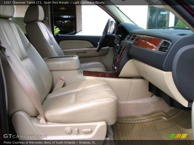 Sport Red Metallic / Light Cashmere/Ebony 2007 Chevrolet Tahoe LTZ