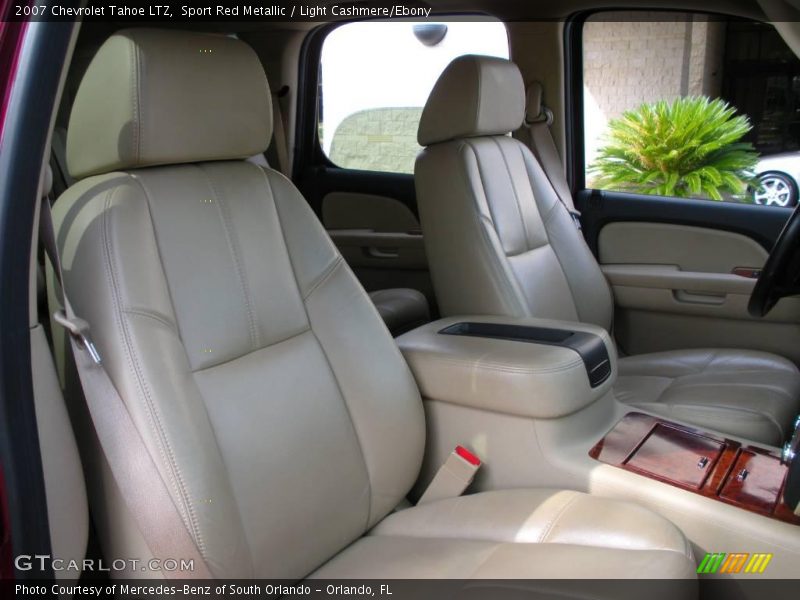 Sport Red Metallic / Light Cashmere/Ebony 2007 Chevrolet Tahoe LTZ