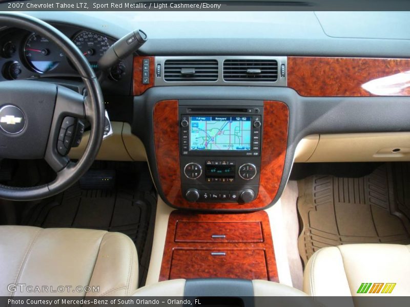 Sport Red Metallic / Light Cashmere/Ebony 2007 Chevrolet Tahoe LTZ