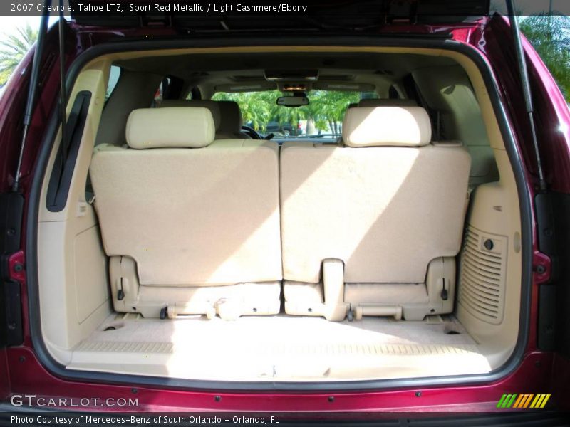 Sport Red Metallic / Light Cashmere/Ebony 2007 Chevrolet Tahoe LTZ