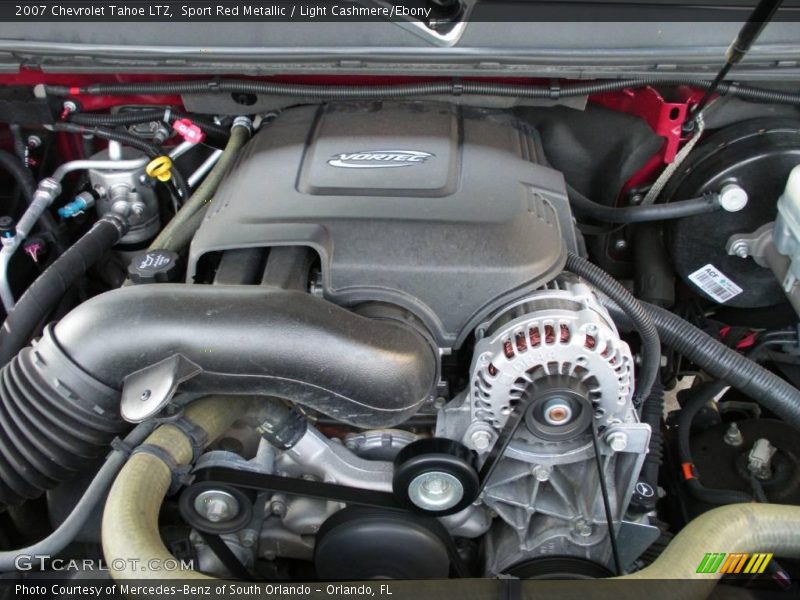 Sport Red Metallic / Light Cashmere/Ebony 2007 Chevrolet Tahoe LTZ