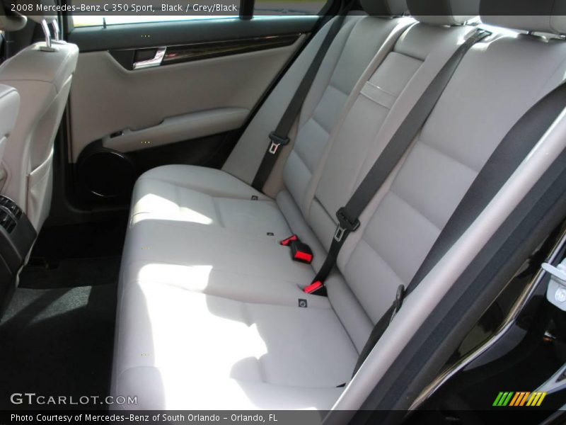 Black / Grey/Black 2008 Mercedes-Benz C 350 Sport