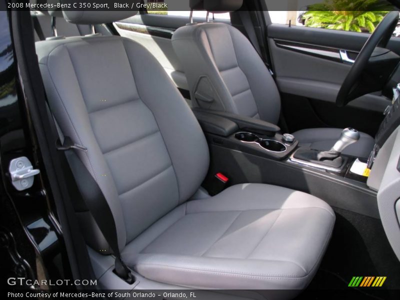 Black / Grey/Black 2008 Mercedes-Benz C 350 Sport