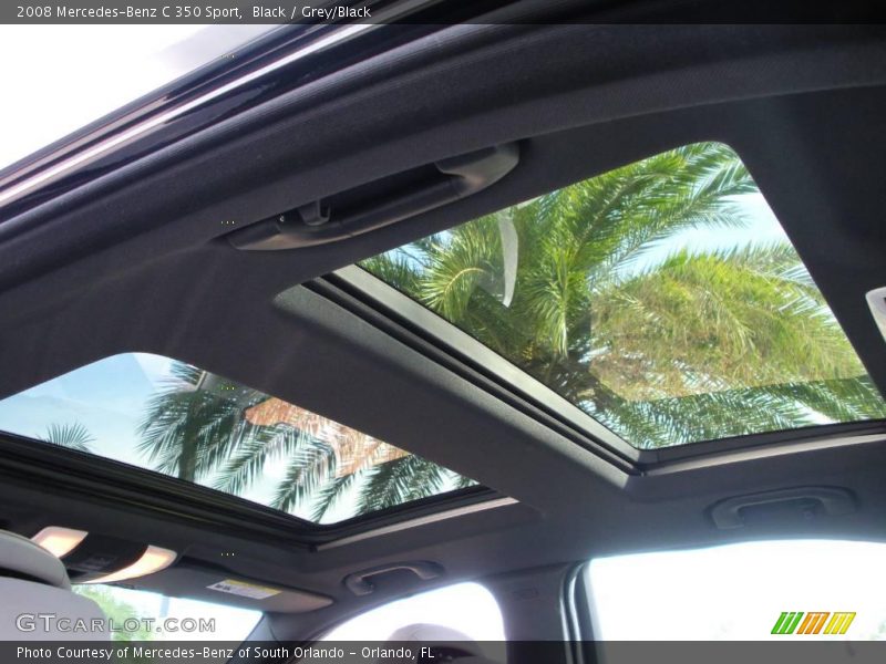 Black / Grey/Black 2008 Mercedes-Benz C 350 Sport