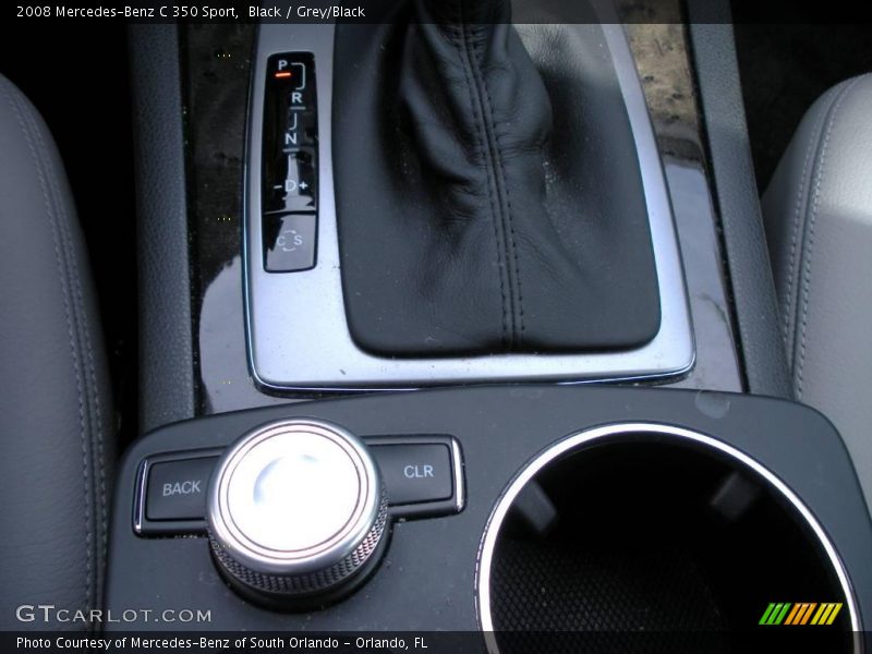 Black / Grey/Black 2008 Mercedes-Benz C 350 Sport