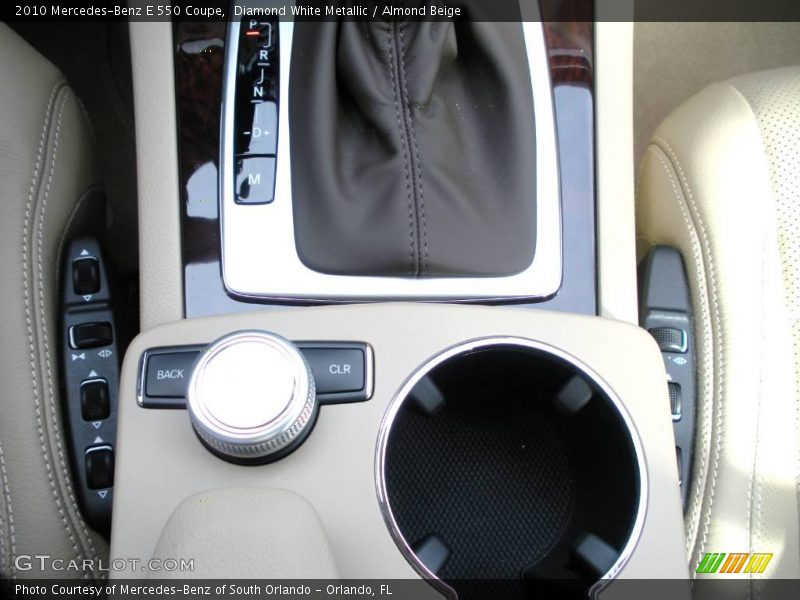 Diamond White Metallic / Almond Beige 2010 Mercedes-Benz E 550 Coupe