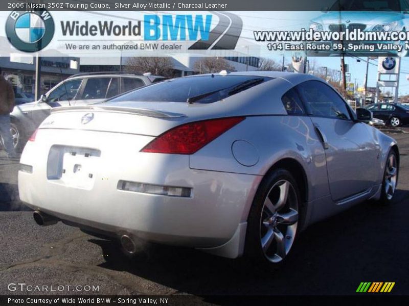 Silver Alloy Metallic / Charcoal Leather 2006 Nissan 350Z Touring Coupe