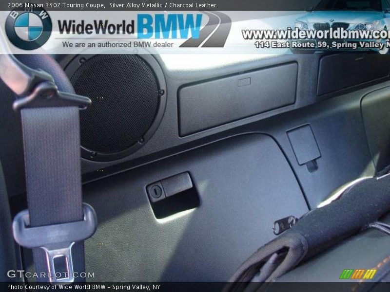 Silver Alloy Metallic / Charcoal Leather 2006 Nissan 350Z Touring Coupe