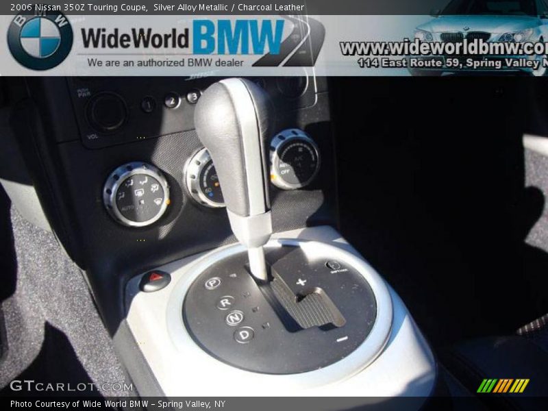 Silver Alloy Metallic / Charcoal Leather 2006 Nissan 350Z Touring Coupe