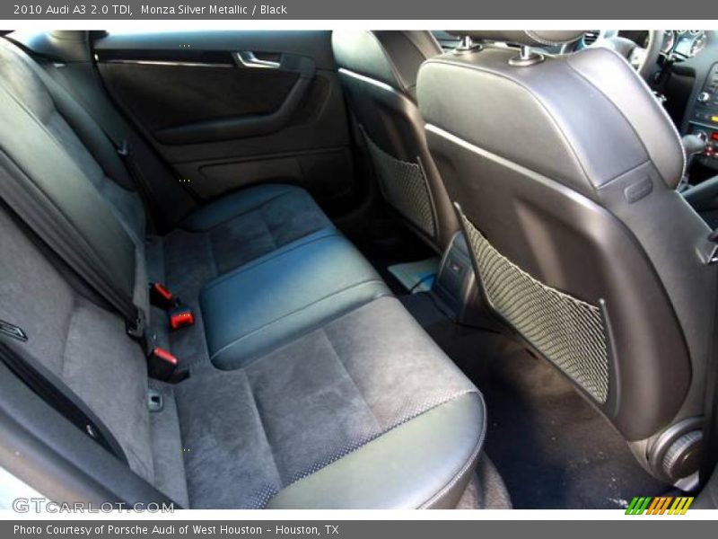 Monza Silver Metallic / Black 2010 Audi A3 2.0 TDI