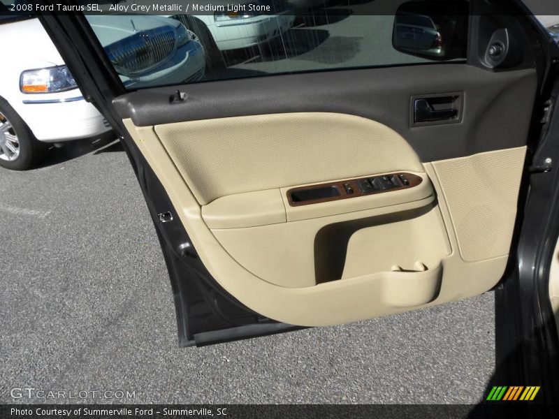 Alloy Grey Metallic / Medium Light Stone 2008 Ford Taurus SEL