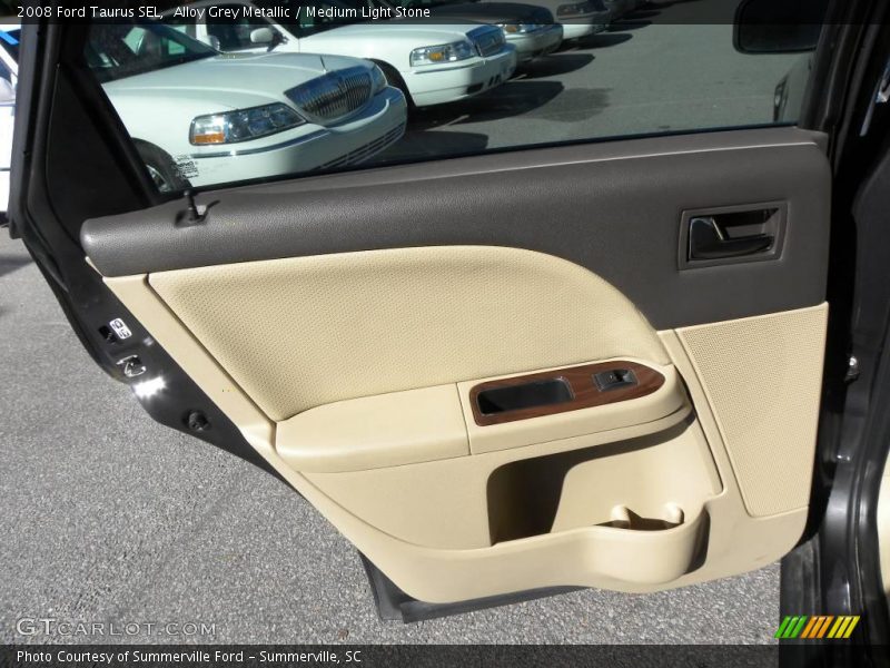 Alloy Grey Metallic / Medium Light Stone 2008 Ford Taurus SEL
