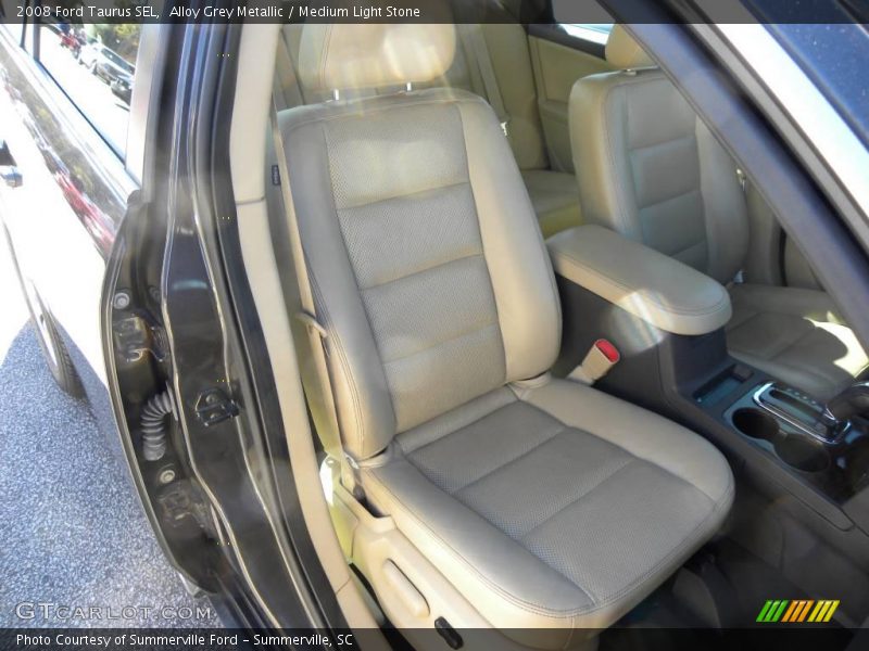 Alloy Grey Metallic / Medium Light Stone 2008 Ford Taurus SEL