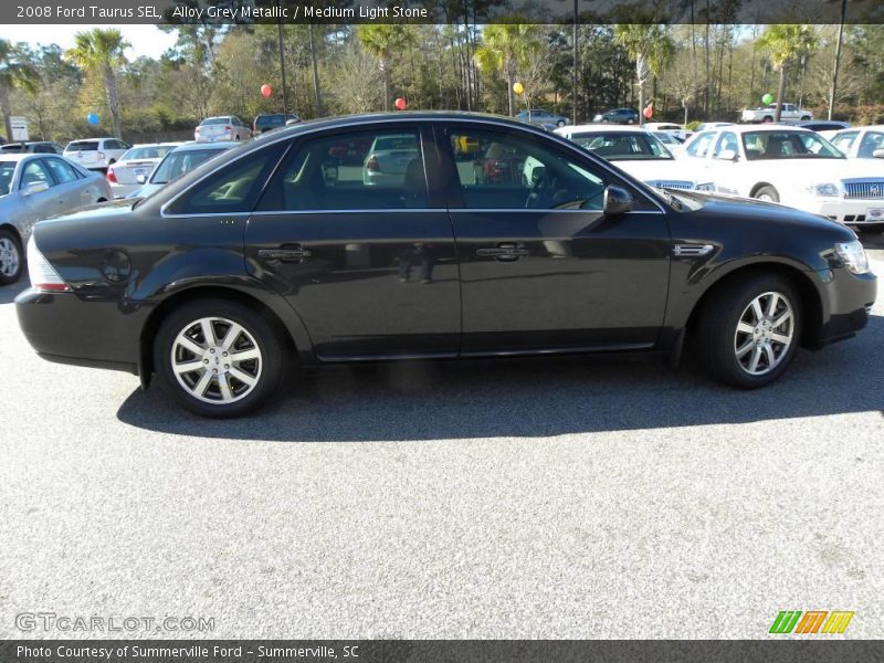Alloy Grey Metallic / Medium Light Stone 2008 Ford Taurus SEL