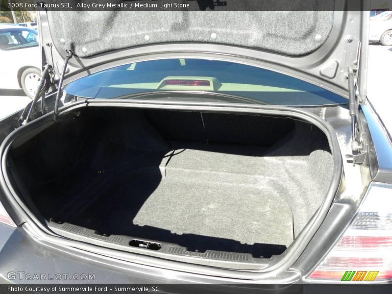 Alloy Grey Metallic / Medium Light Stone 2008 Ford Taurus SEL