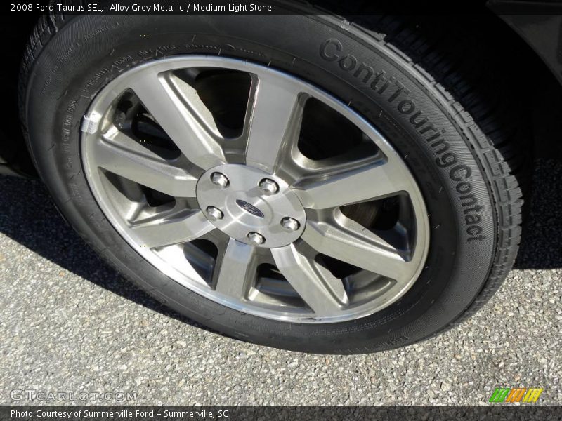Alloy Grey Metallic / Medium Light Stone 2008 Ford Taurus SEL