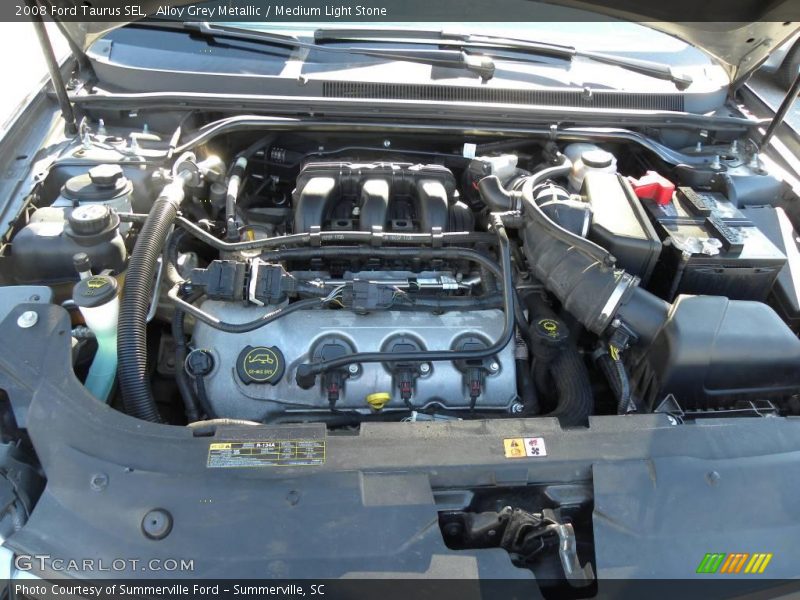 Alloy Grey Metallic / Medium Light Stone 2008 Ford Taurus SEL