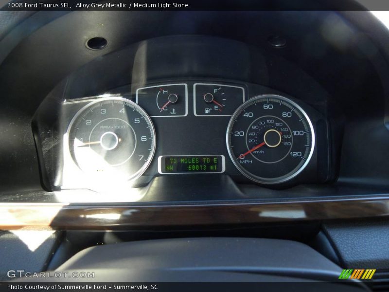 Alloy Grey Metallic / Medium Light Stone 2008 Ford Taurus SEL
