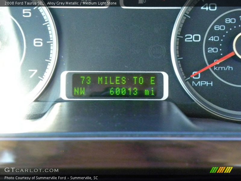Alloy Grey Metallic / Medium Light Stone 2008 Ford Taurus SEL