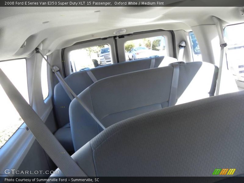 Oxford White / Medium Flint 2008 Ford E Series Van E350 Super Duty XLT 15 Passenger