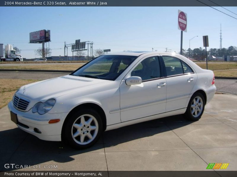 Alabaster White / Java 2004 Mercedes-Benz C 320 Sedan