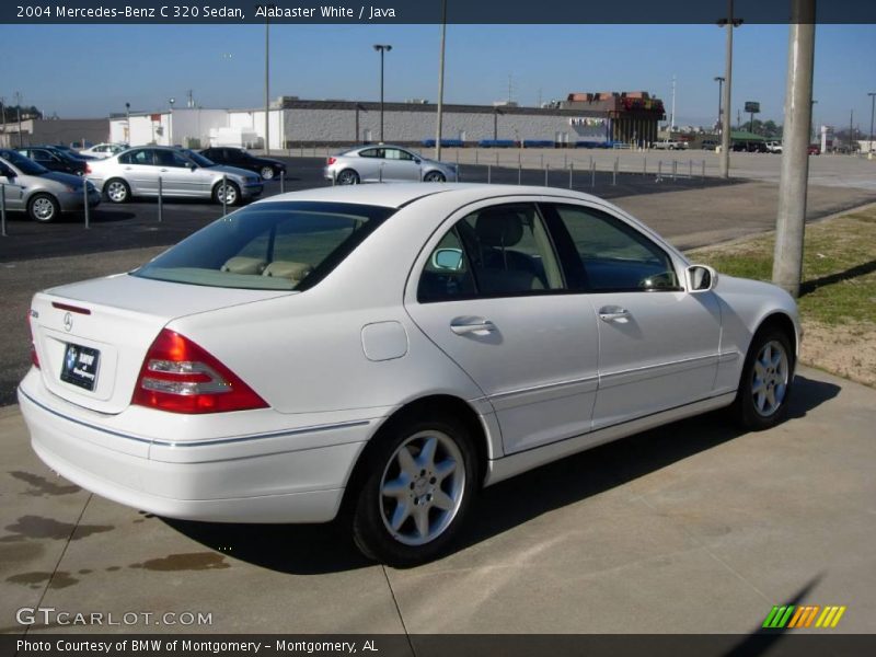 Alabaster White / Java 2004 Mercedes-Benz C 320 Sedan