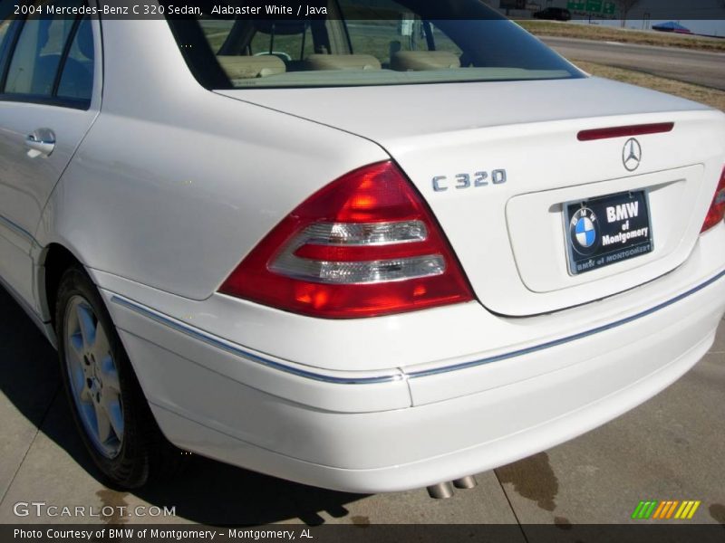 Alabaster White / Java 2004 Mercedes-Benz C 320 Sedan