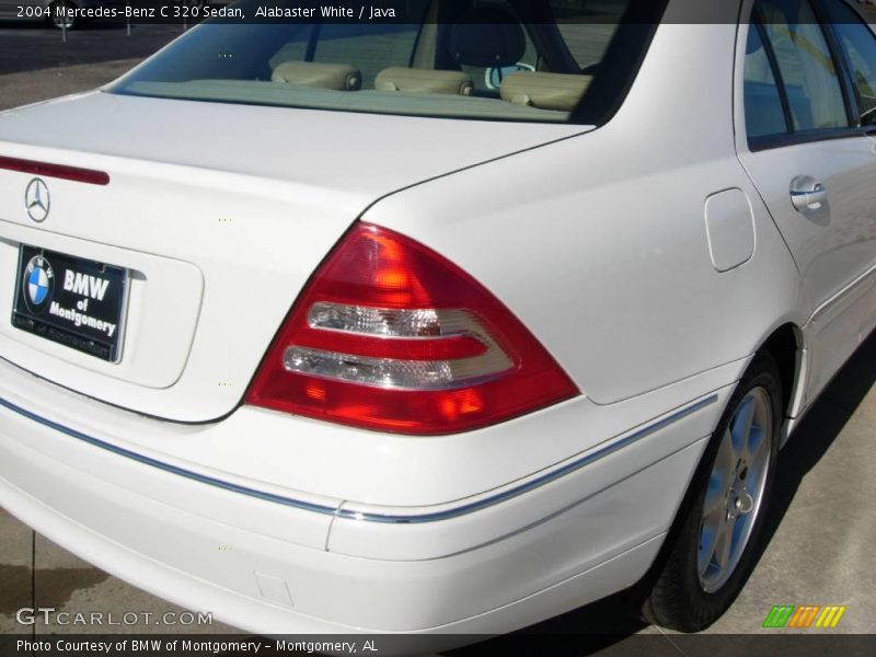 Alabaster White / Java 2004 Mercedes-Benz C 320 Sedan