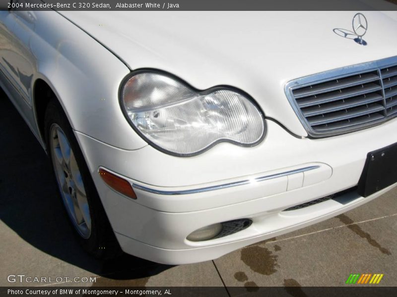 Alabaster White / Java 2004 Mercedes-Benz C 320 Sedan