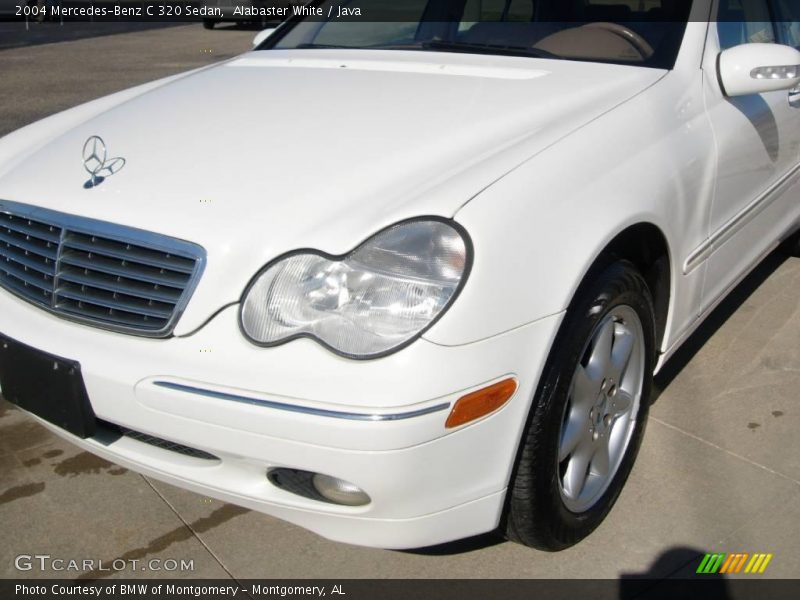 Alabaster White / Java 2004 Mercedes-Benz C 320 Sedan