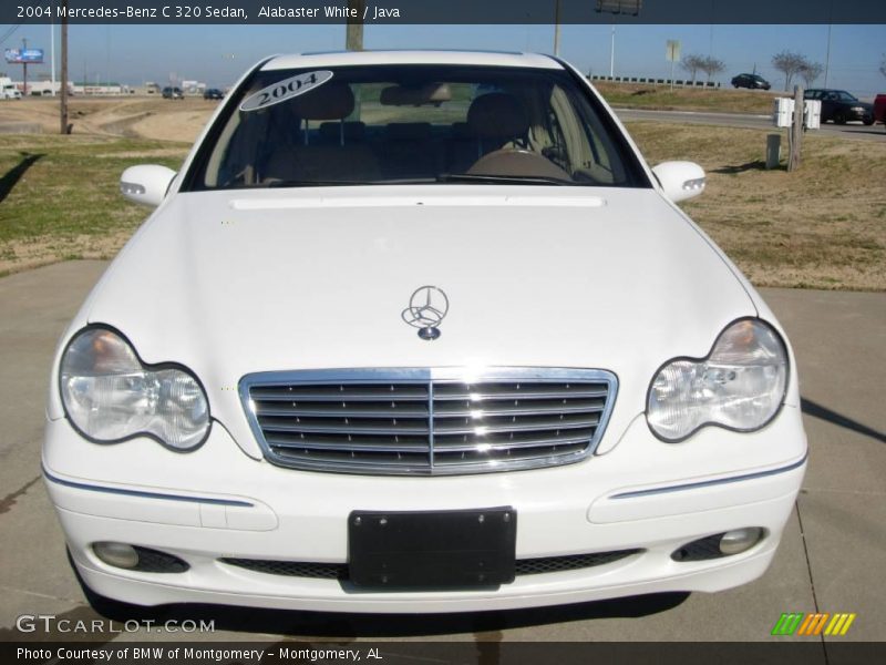 Alabaster White / Java 2004 Mercedes-Benz C 320 Sedan
