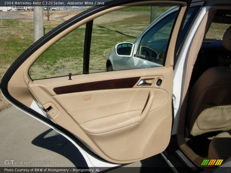 Alabaster White / Java 2004 Mercedes-Benz C 320 Sedan