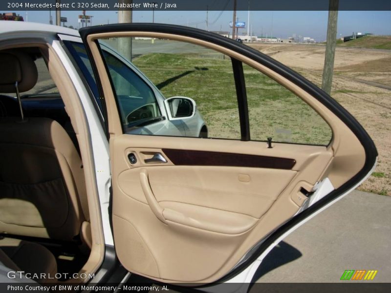 Alabaster White / Java 2004 Mercedes-Benz C 320 Sedan