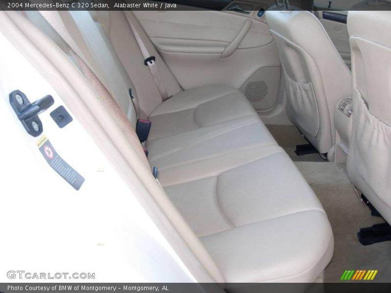 Alabaster White / Java 2004 Mercedes-Benz C 320 Sedan