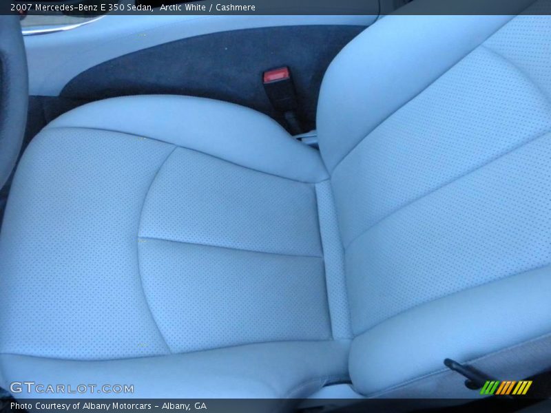 Arctic White / Cashmere 2007 Mercedes-Benz E 350 Sedan