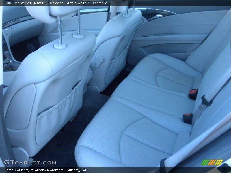 Arctic White / Cashmere 2007 Mercedes-Benz E 350 Sedan