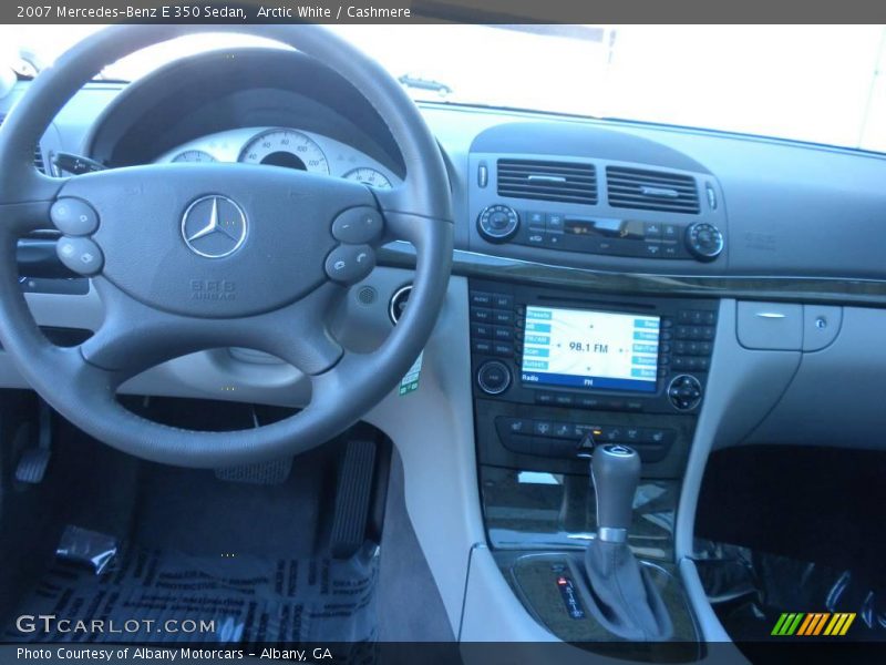Arctic White / Cashmere 2007 Mercedes-Benz E 350 Sedan